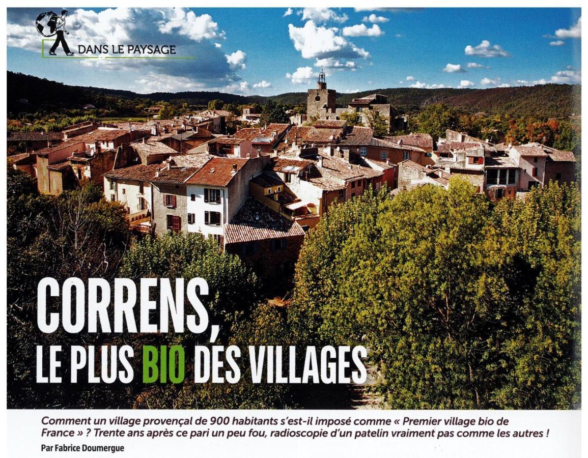Une Chambre En Provence Correns Zewnętrze zdjęcie